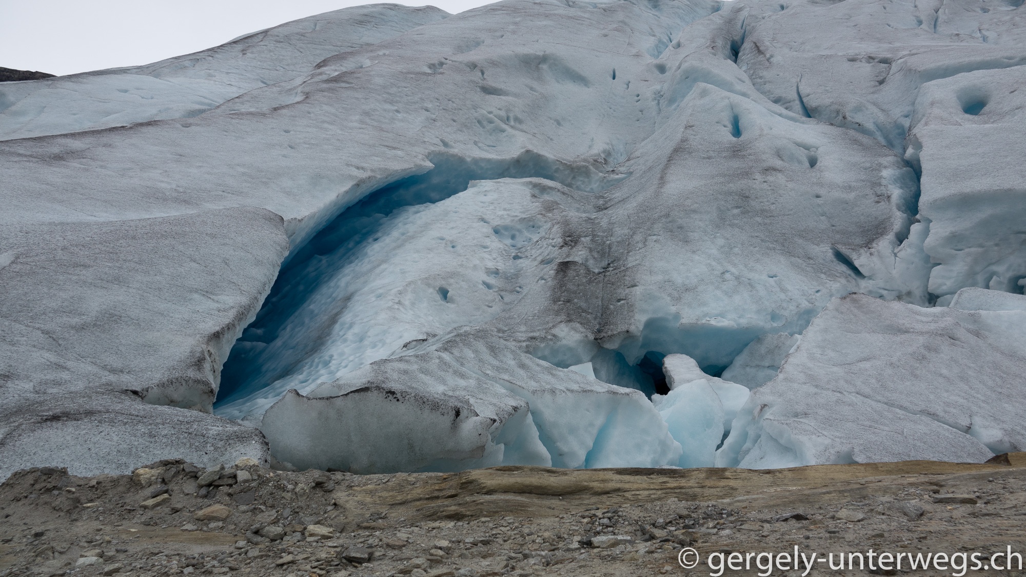 Der Svartisen Gletscher