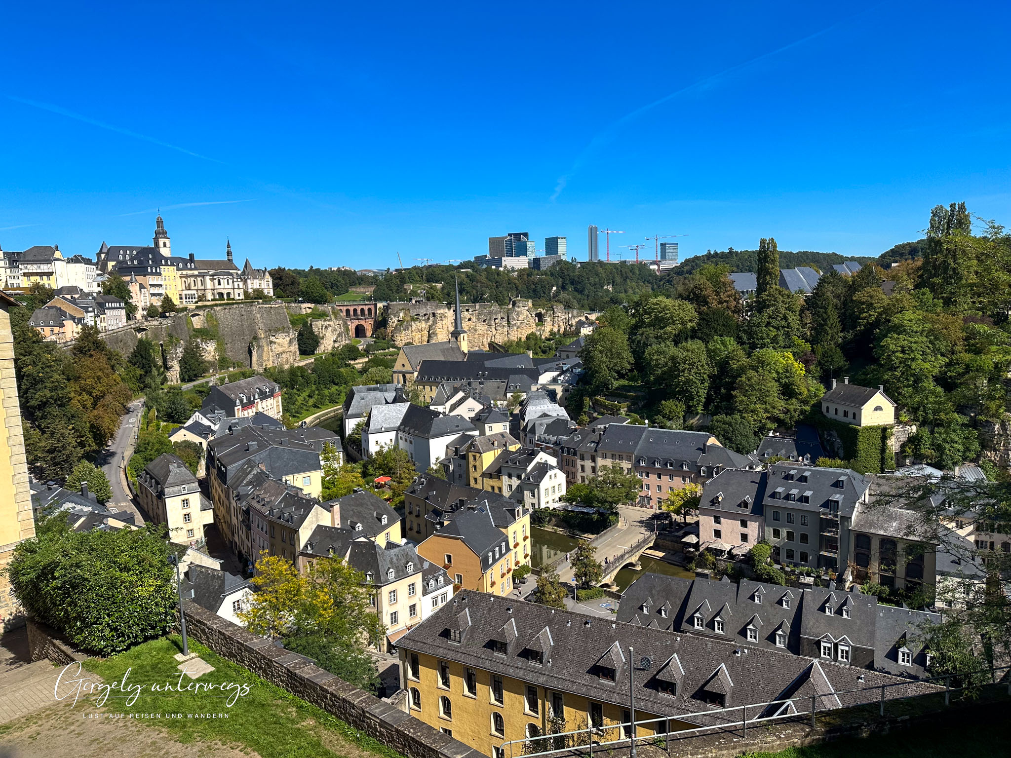 Sightseeing in Luxemburg